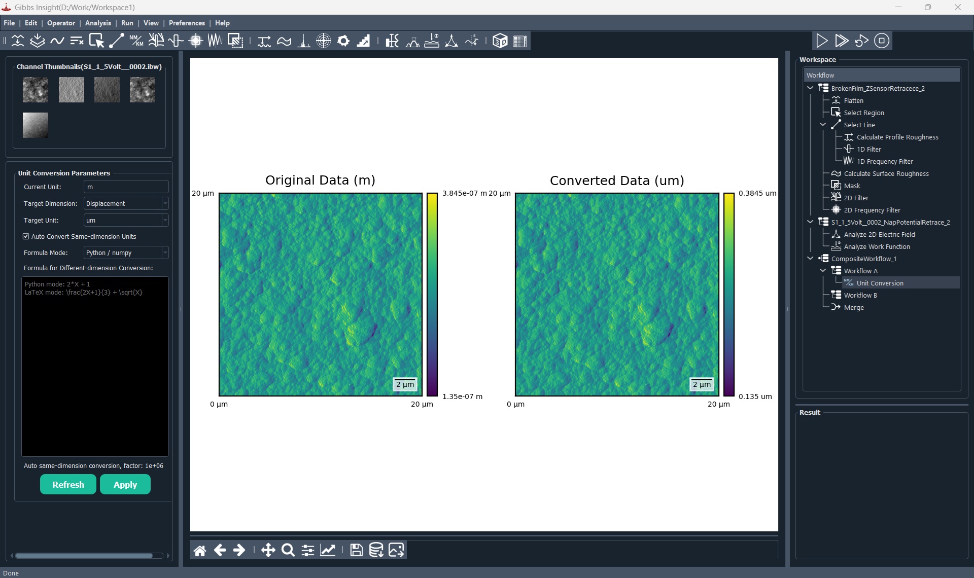 software screenshot 1